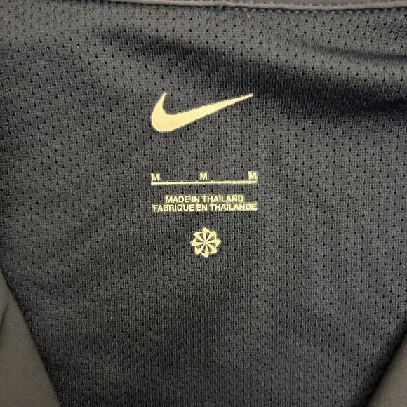 Nike Coach Football Jacket Top Men's Short Sleeves 1/4 Zip Navy Size M - NWT $80 - Picture 13 of 15